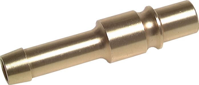 Exemplary representation: Coupling plug with grommet, brass