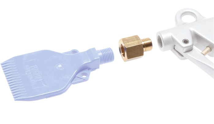 Exemplary representation: Adapter for nozzle mounting, brass