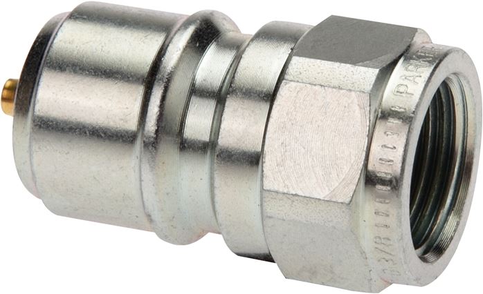 Exemplary representation: Coupling for washer hose, coupling plug, stainless steel